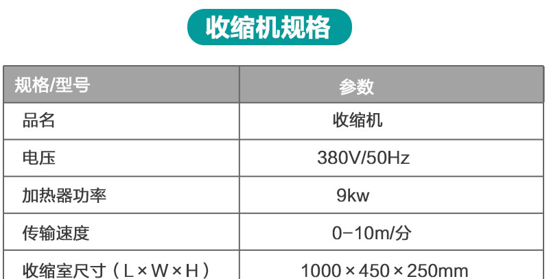 半自动L型封切收缩包产品详情